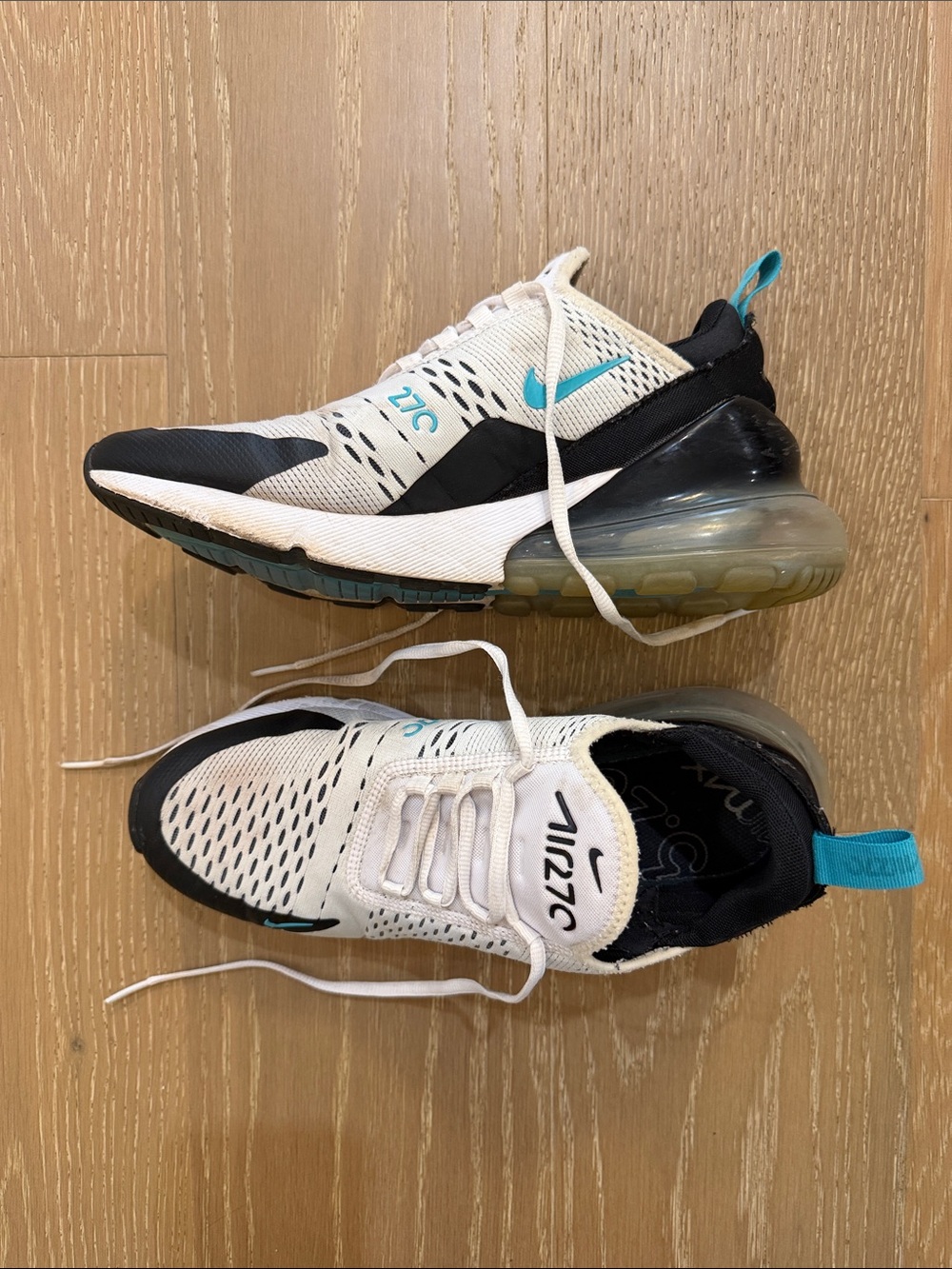 Nike Air Max 270 Sneakers Blue “Dusty Cactus” size 8